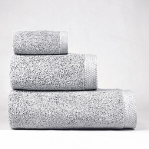 Juego toallas de baño plata EXCELLENCE algodón...