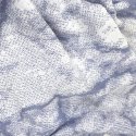 Serviette de bain grise à motif 100 % coton
